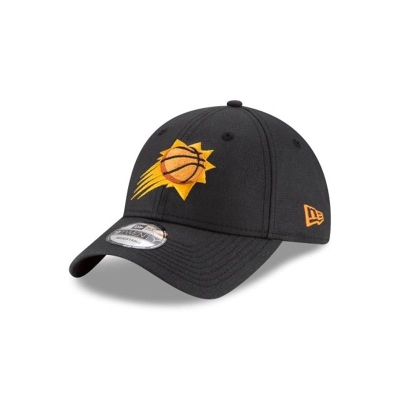 Phoenix Suns Gorra | New Era NBA Waxed Canvas 9twenty Adjustable Cap Mexico - Negros